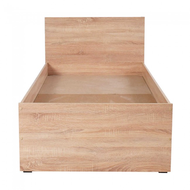 Κρεβάτι Modern Megapap μονό χρώμα sonoma 90x190εκ. Κρεβάτι Modern Megapap μονό χρώμα sonoma 90x190εκ.