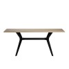 Τραπέζι Luna Megapap χρώμα florida oak 181x90x75εκ.