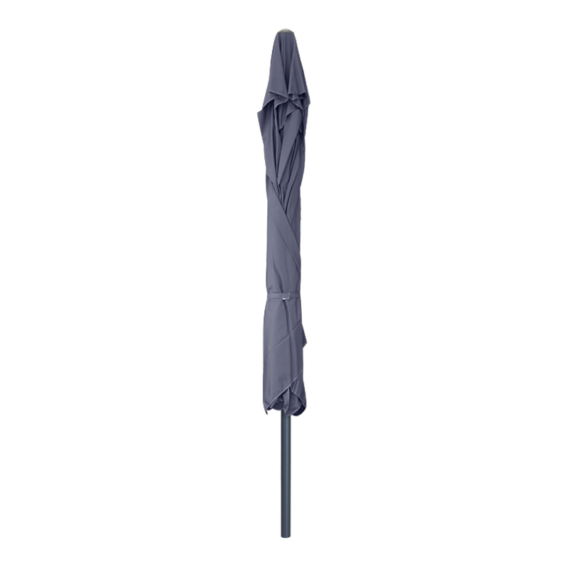 Zola Megapap aluminium frame umbrella fabric in anthracite color 2x3m.