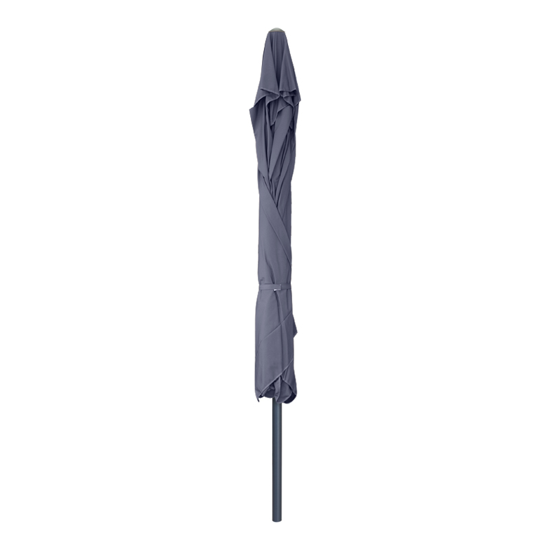 Juno Megapap professional umbrella aluminium frame fabric in anthracite color 3,5x3,5m