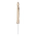 Capri Megapap aluminium frame umbrella fabric in ecru color Ø3m.