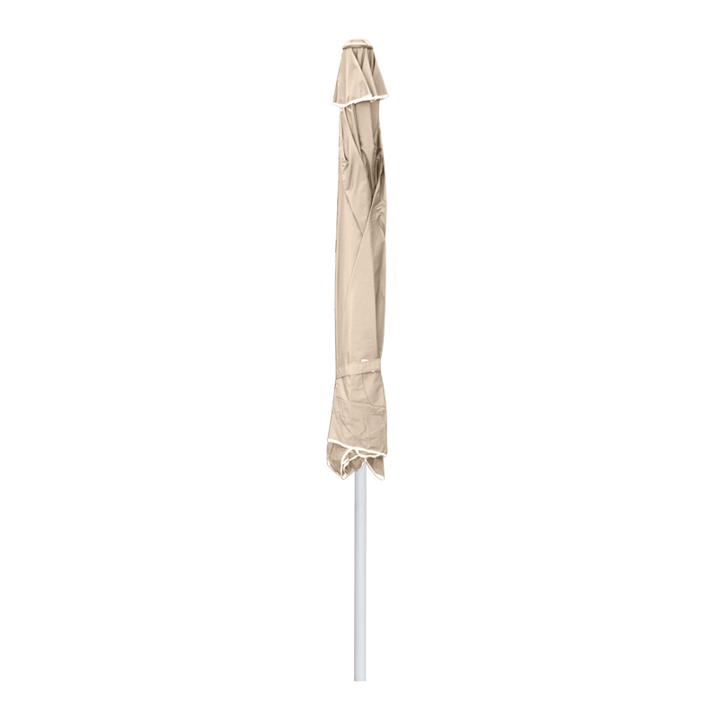 Capri Megapap aluminium frame umbrella fabric in ecru color Ø3m.