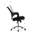 Skagen Metal Megapap fabric working chair in black color 58x59x97cm.