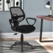 Καρέκλα εργασίας Evo Xwork Megapap υφασμάτινη σε μαύρο 55x54x90εκ.