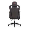 Καρέκλα γραφείου ZIO GAMING PRO FABRIC Megapap χρώμα jet black 62x67x123/133εκ.