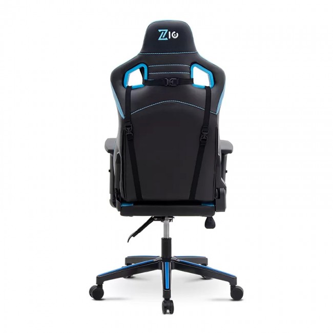 Καρέκλα γραφείου ZIO GAMING PRO GAMING Megapap χρώμα μπλε - μαύρο 60x63x127/134εκ.