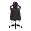 Καρέκλα γραφείου ZIO GAMING PRO HOROGRAFIK Megapap χρώμα μωβ - μαύρο 61x65x127/135εκ.