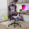 Καρέκλα γραφείου ZIO GAMING PRO ELEGANT Megapap χρώμα comic 61x67x125/134εκ.