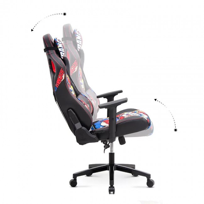 Καρέκλα γραφείου ZIO GAMING PRO ELEGANT Megapap χρώμα comic 61x67x125/134εκ.