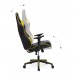 Καρέκλα γραφείου GAMING MEDUSA MEGAPAP χρώμα κίτρινο - μαύρο 69x55x130/139εκ.