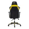 Καρέκλα γραφείου GAMING VORTEX MEGAPAP χρώμα κίτρινο - μαύρο 68x71x125/133εκ.