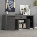 Joseph Megapap melamine buffet in anthracite color 177x40x76cm.