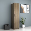 Ricardo Megapap melamine wardrobe in walnut color 40x51,8x181cm.