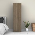 Victoria Megapap melamine wardrobe in walnut color 50x60x181cm.