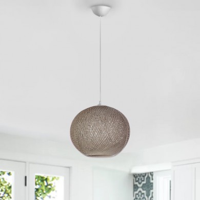 Gibson Megapap ceiling lamp in mocha color 30x23x70cm.