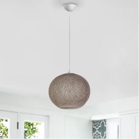 Gibson Megapap ceiling lamp in mocha color 30x23x70cm.