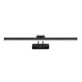 Strop Megapap LED bathroom mirror sconce, metallic in black color 35cm.