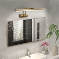 Strop Megapap LED bathroom mirror sconce, metallic in gold color 35cm.