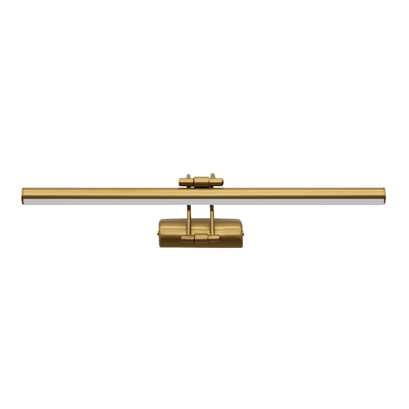 Strop Megapap LED bathroom mirror sconce, metallic in gold color 35cm.