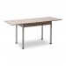 Τραπέζι Evans Megapap επεκτεινόμενο Mdf/μέταλλο χρώμα cordoba 109/168x69x76εκ.