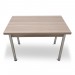 Τραπέζι Evans Megapap επεκτεινόμενο Mdf/μέταλλο χρώμα cordoba 109/168x69x76εκ.