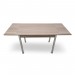 Τραπέζι Evans Megapap επεκτεινόμενο Mdf/μέταλλο χρώμα cordoba 109/168x69x76εκ.