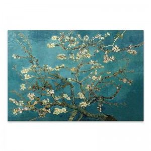 Πίνακας σε καμβά "Blooming Flowers" Megapap ψηφιακής εκτύπωσης 100x70x3εκ.