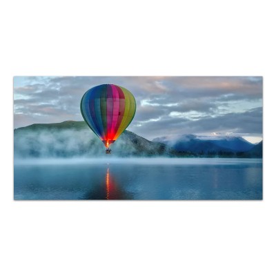 Πίνακας σε καμβά "Air Balloon" Megapap ψηφιακής εκτύπωσης 120x60x3εκ.