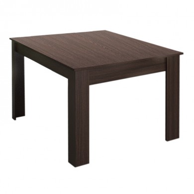 Tito Megapap melamine table in wenge color 138x80x74cm.