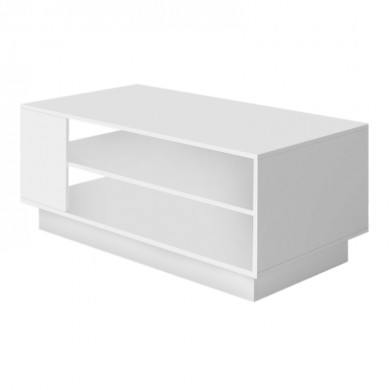 Franko Megapap melamine coffee table in white color 110x60x45cm.