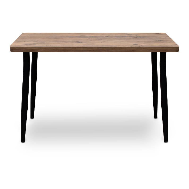 Levico Megapap Mdf/metallic table in acacia color 120x70x75cm.