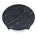 Catania Megapap Mdf/metallic coffee table in black marble effect color 82,5x82,5x42cm.