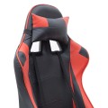 Alonso Megapap PU leather office gaming chair in red -black color 67x70x125/135cm.