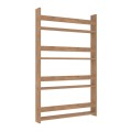 Montessori Megapap melamine wall bookshelf in pine oak color 70x10x120cm.
