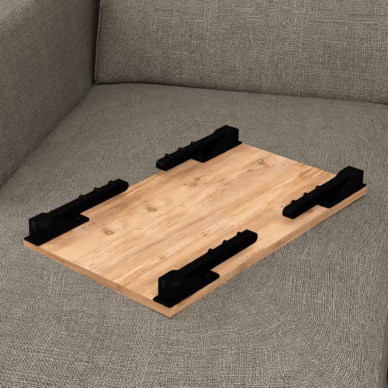 Sidon Megapap melamine laptop table in pine oak color 60x35,5x23,5cm.