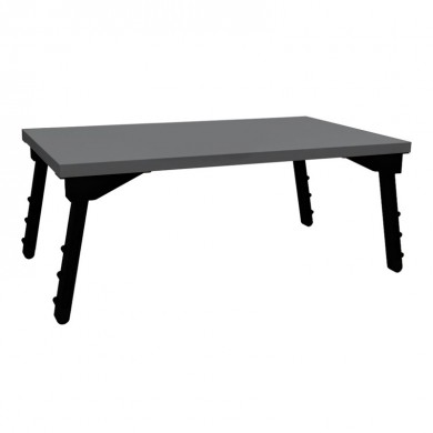 Sidon Megapap melamine laptop table in anthracite color 60x35,5x23,5cm.