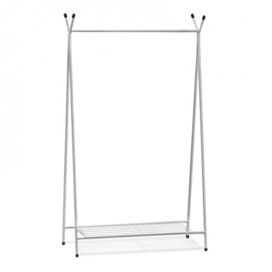 Shua Megapap metallic floor hanger in white color 90x38x150cm.