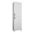 Charlie Megapap melamine kitchen/bathroom cabinet in white color 49x31,8x173,9cm.
