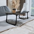 Sedon Megapap melamine laptop table in anthracite color 59.2x39,2x26,2cm.