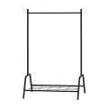 Selman Megapap metallic floor hanger in black color 87.6x36x136cm.