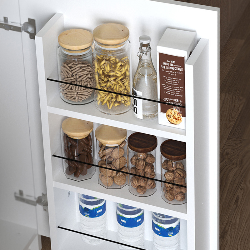 Altay I Megapap melamine kitchen/bathroom cabinet in white color 97,8x44,1x91,5cm.