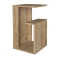 Rosana Megapap melamine side table in sapphire oak color 35x29,5x60cm.