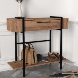 Κονσόλα Lisbon Megapap χρώμα antlantic pine 90x29,6x82εκ.