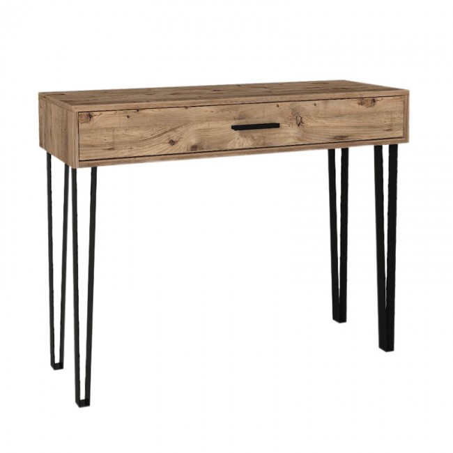 Κονσόλα Rochel Megapap χρώμα atlantic pine 120x35x89,8εκ.