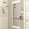 Καθρέπτης τοίχου Piyar Μegapap χρώμα λευκό 60x14,6x150εκ.