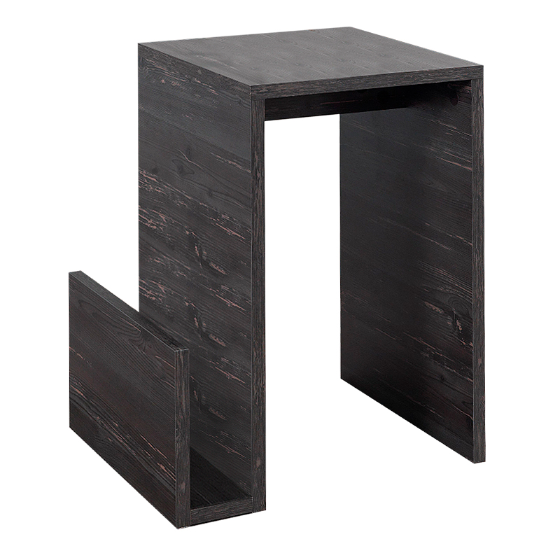Regnar Megapap melamine side table in rebab color 43.1x33.5x52cm.