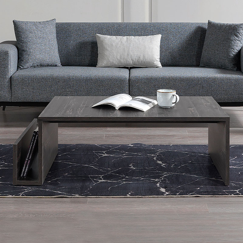 Regnar Megapap melamine coffee table in rebab color 100.6x55x31.8cm.
