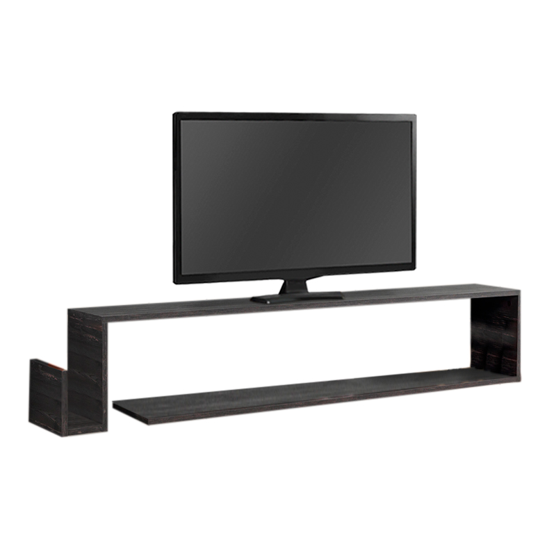 Regnar Megapap melamine wall TV furniture in rebab color 168.6x25x31.8cm.