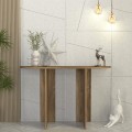 Cortado Megapap melamine dresser in walnut color 120x35x75cm.