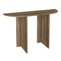 Cortado Megapap melamine dresser in walnut color 120x35x75cm.